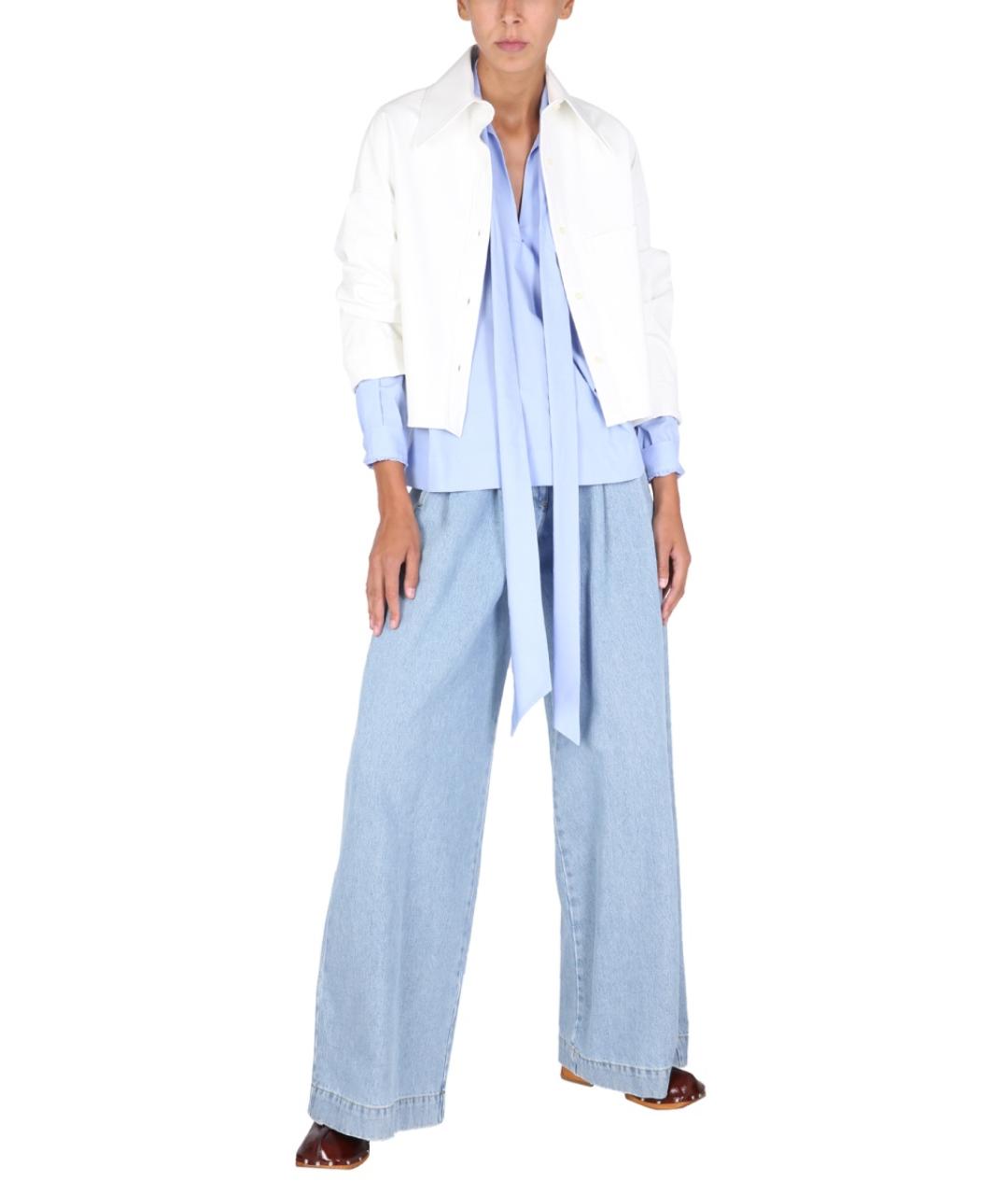 JEJIA Белая вискозная куртка, фото 2