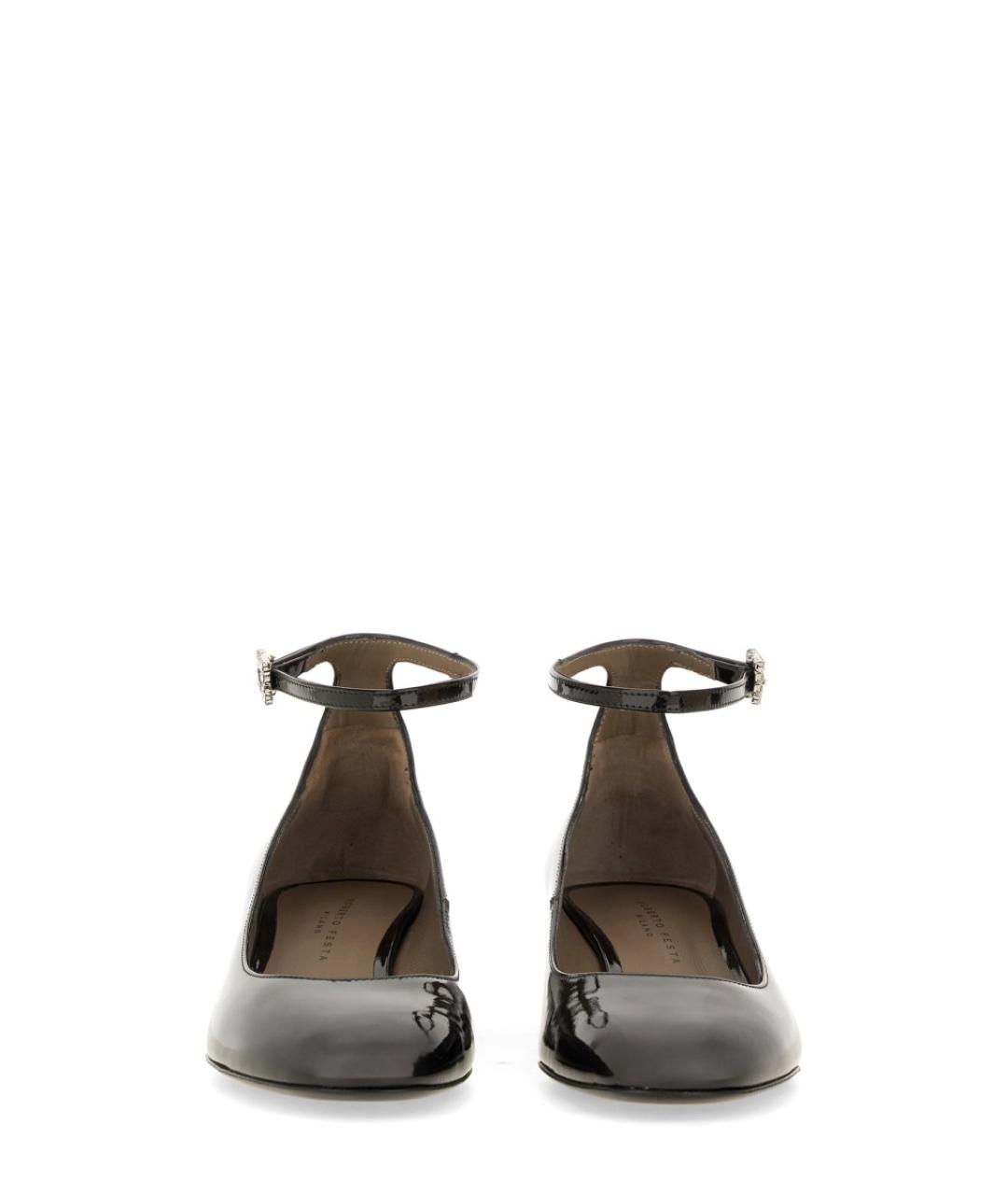 ROBERTO FESTA Черные кожаные туфли, фото 4