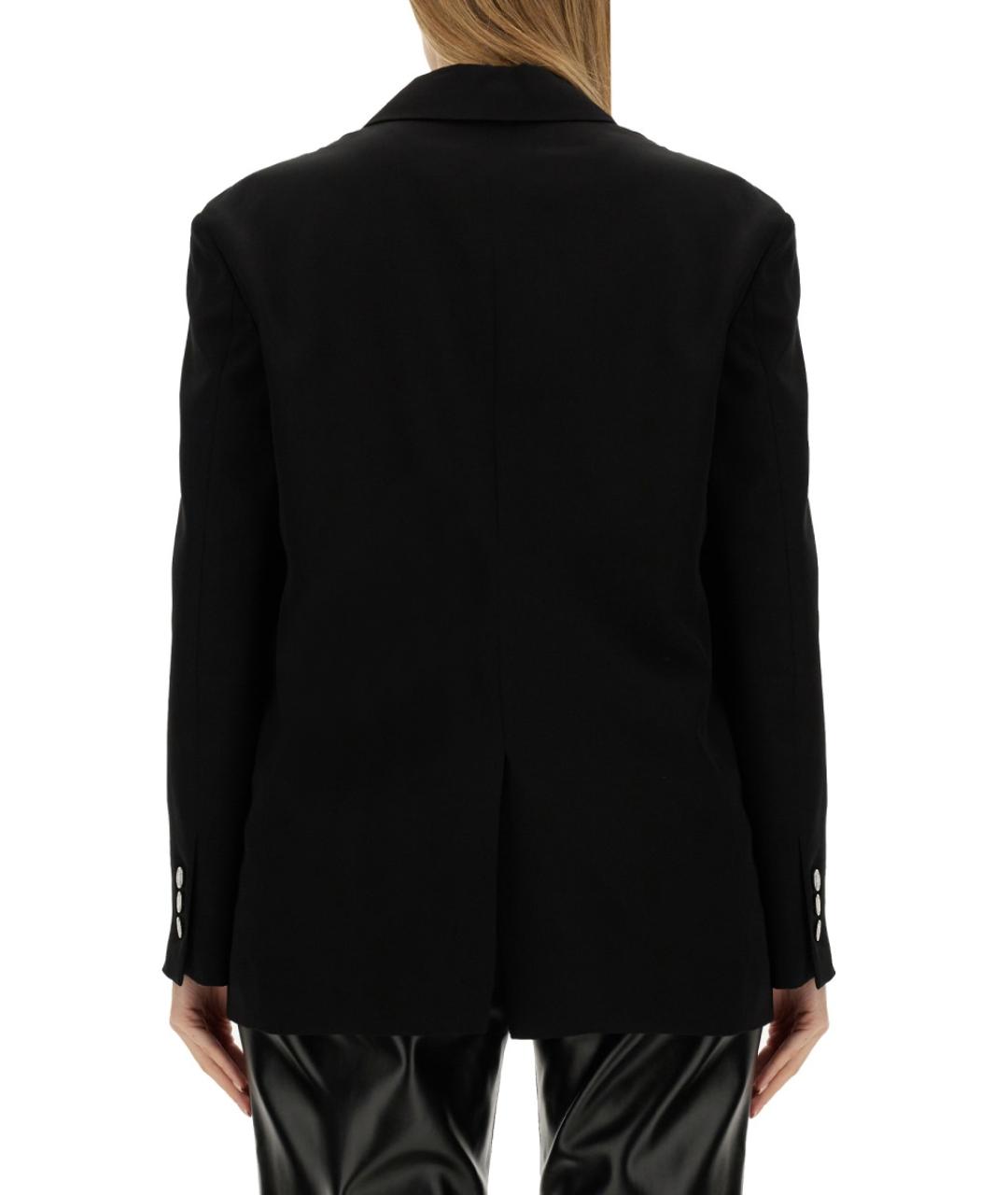 MOSCHINO JEANS Черный вискозный жакет/пиджак, фото 3