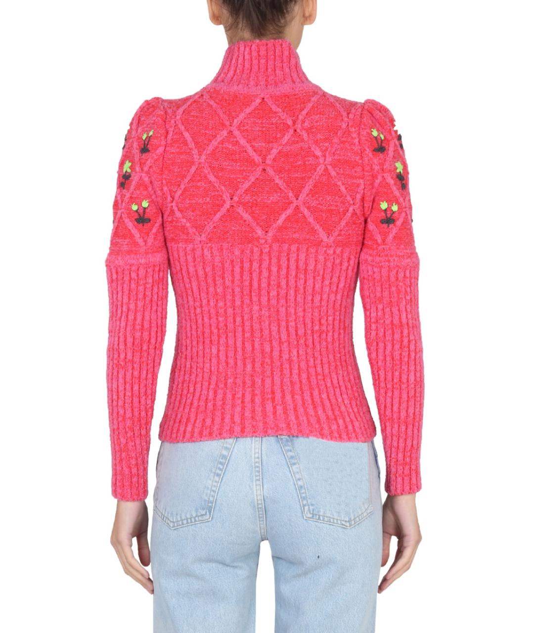 CORMIO Красный шерстяной джемпер / свитер, фото 4