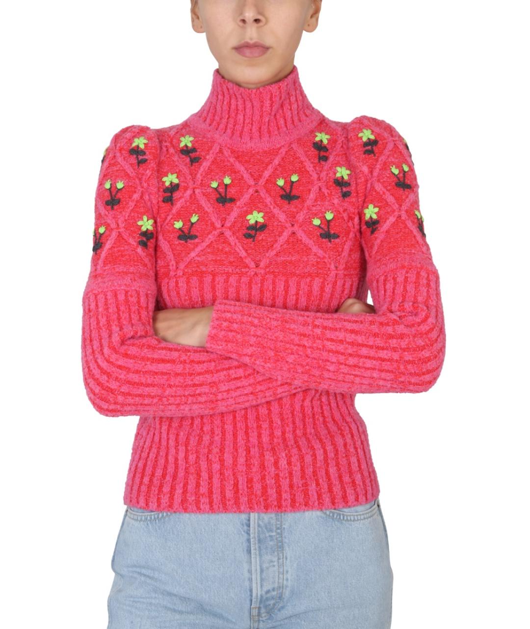 CORMIO Красный шерстяной джемпер / свитер, фото 5