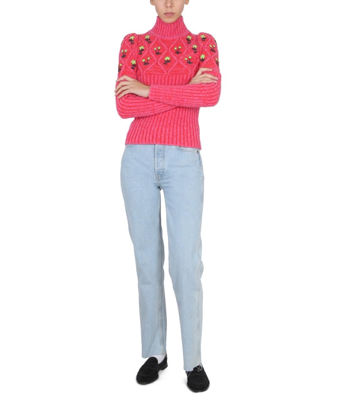 CORMIO Красный шерстяной джемпер / свитер, фото 3