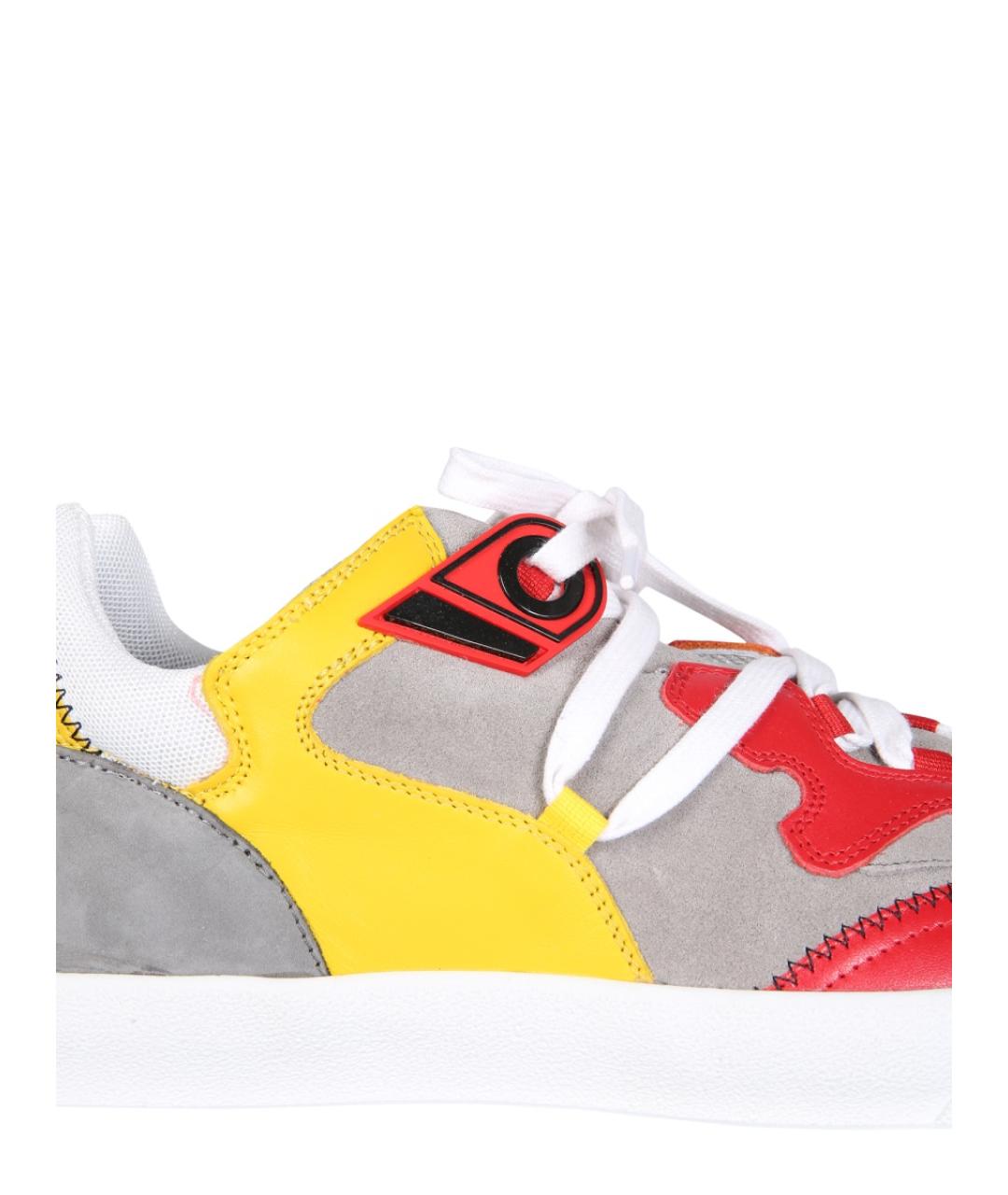 NO. 21 Красные низкие кроссовки / кеды, фото 4