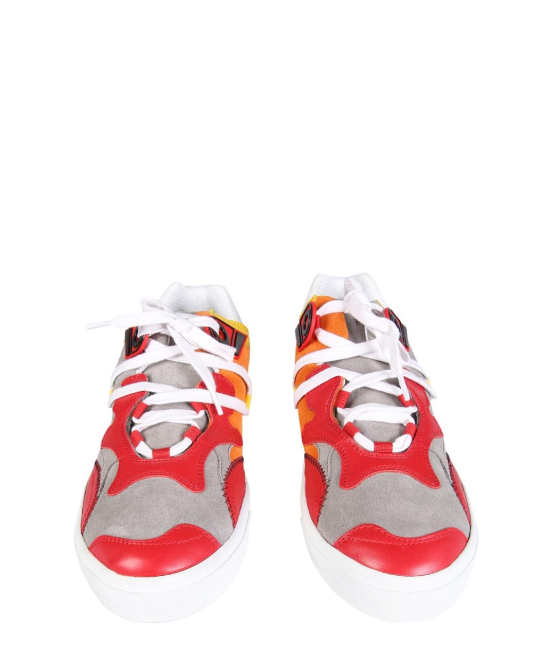 NO. 21 Красные низкие кроссовки / кеды, фото 2