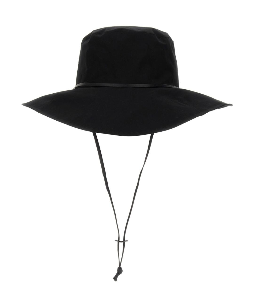 KIJIMA TAKAYUKI Черная хлопковая панама, фото 1