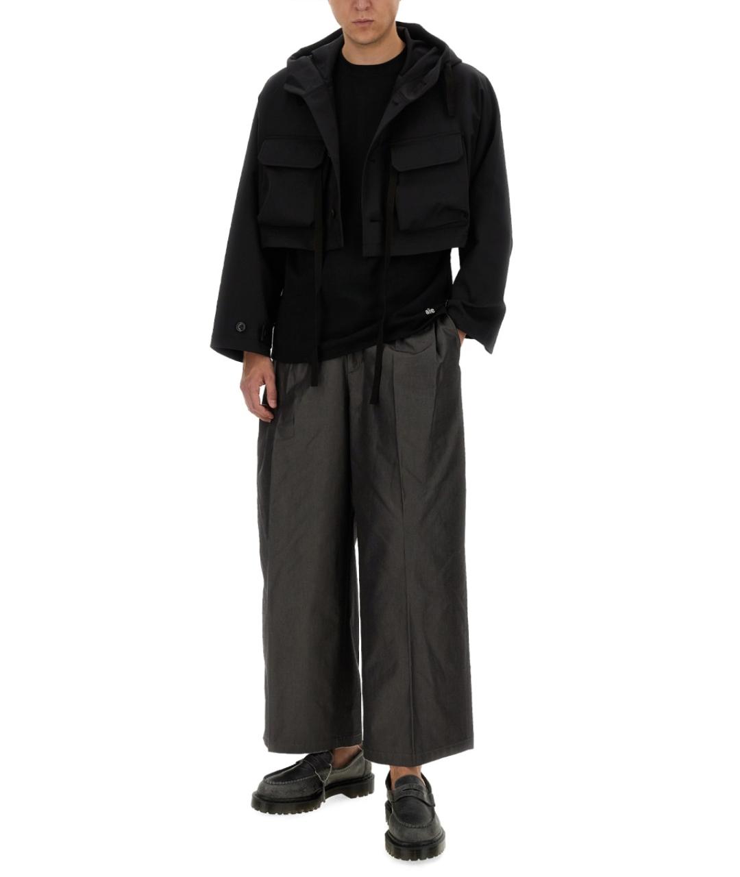 AIE Черная полиэстеровая куртка, фото 5