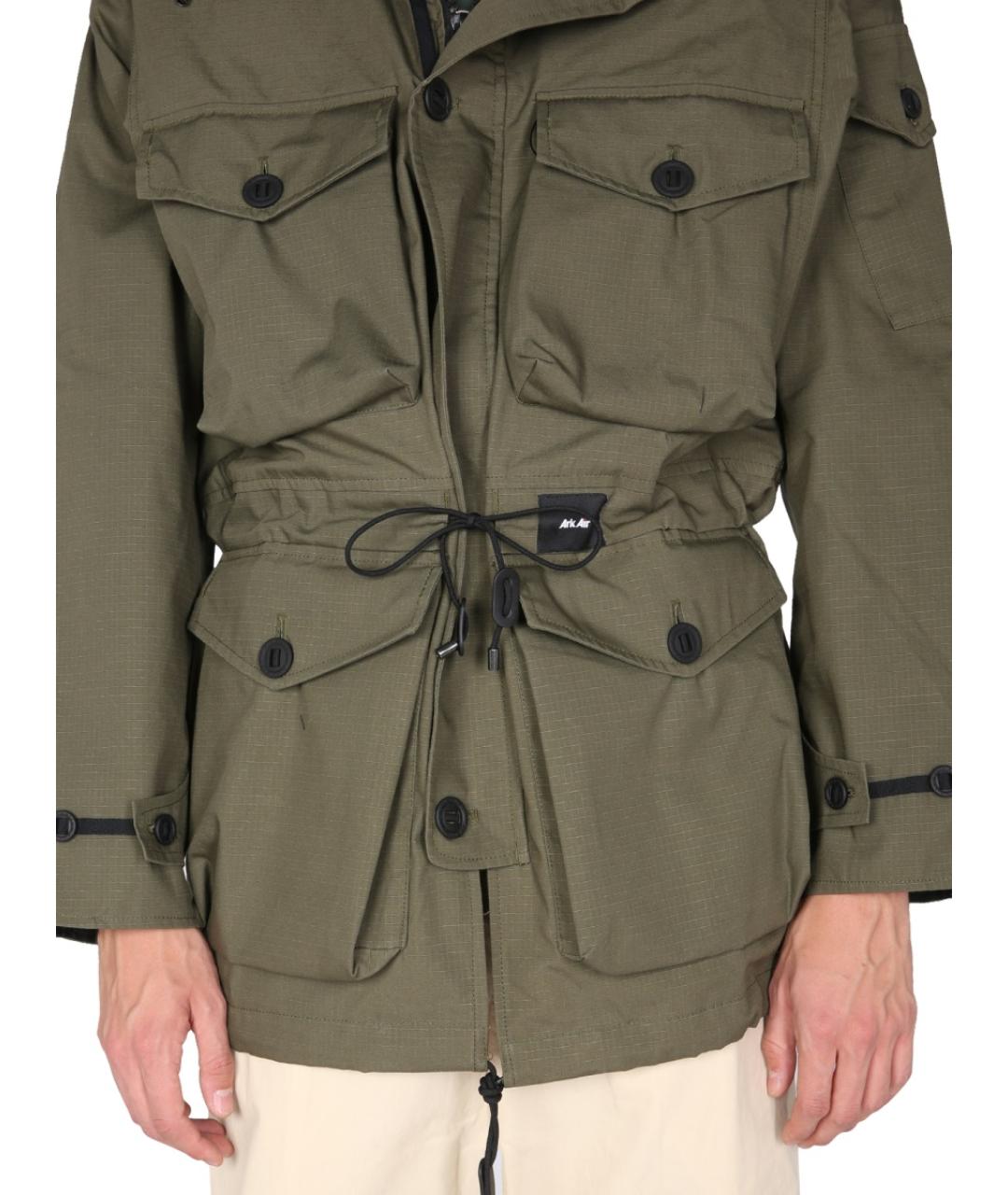 ARKAIR Зеленая хлопковая куртка, фото 5