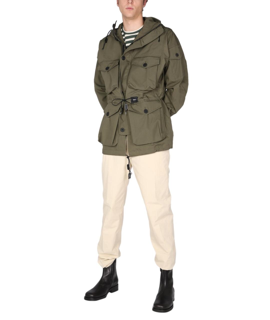 ARKAIR Зеленая хлопковая куртка, фото 3