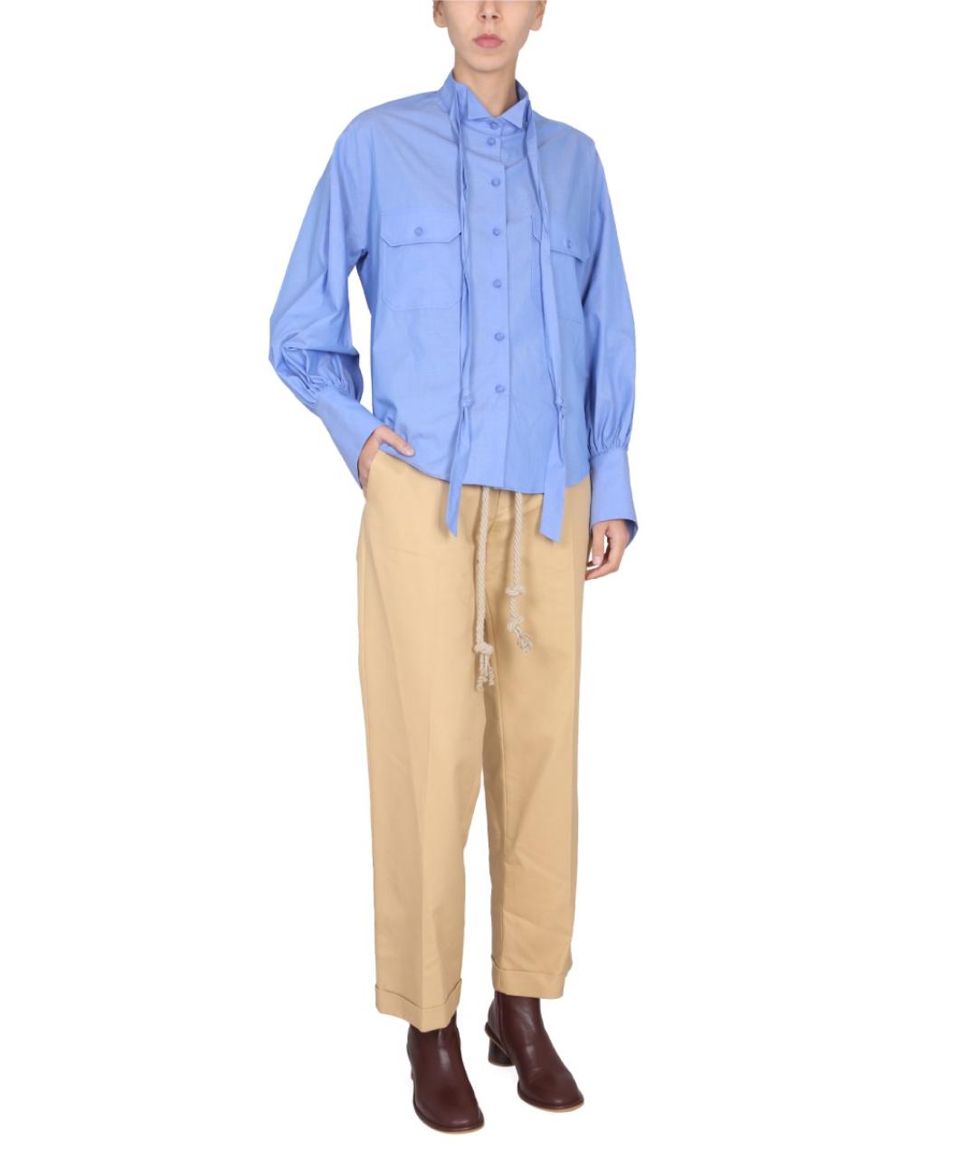 JEJIA Голубая хлопковая рубашка, фото 2