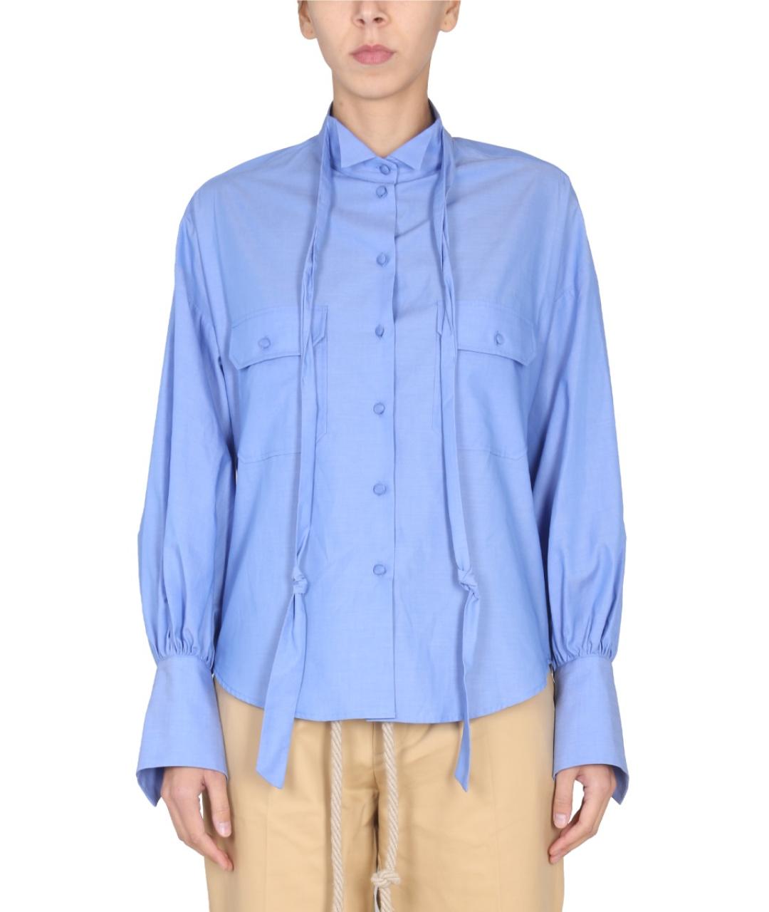 JEJIA Голубая хлопковая рубашка, фото 5