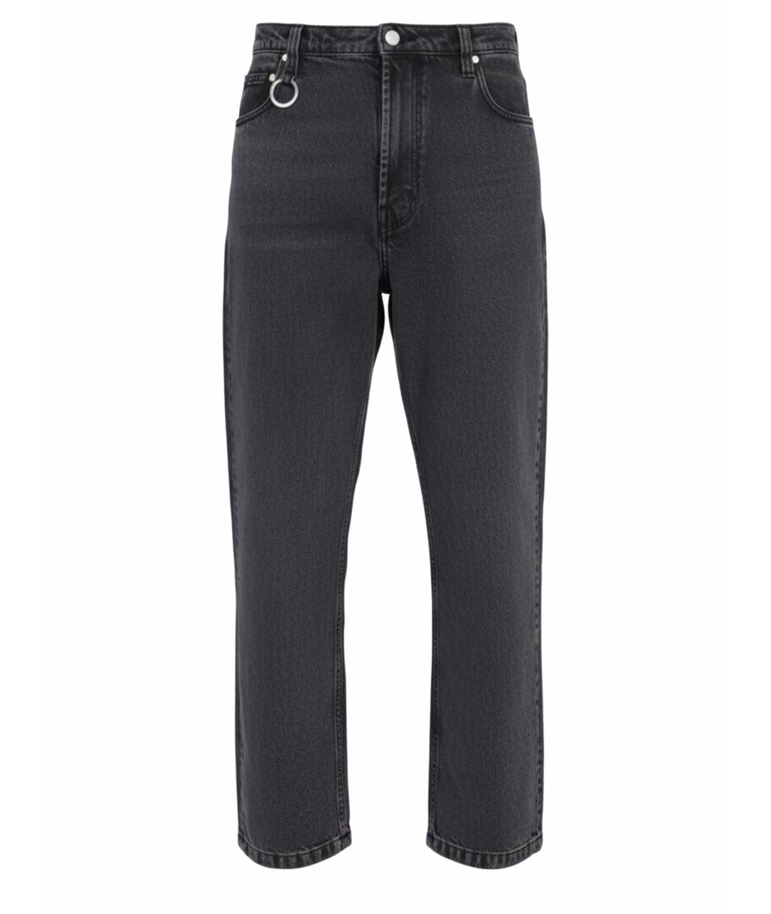 ETUDES Черные хлопковые повседневные брюки, фото 1