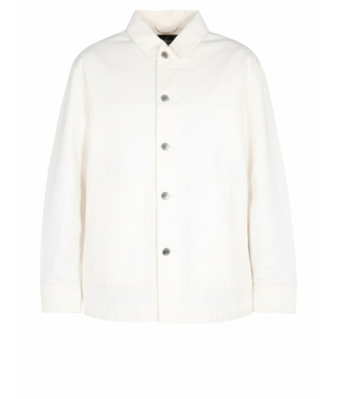 ETUDES Белая хлопковая куртка, фото 1