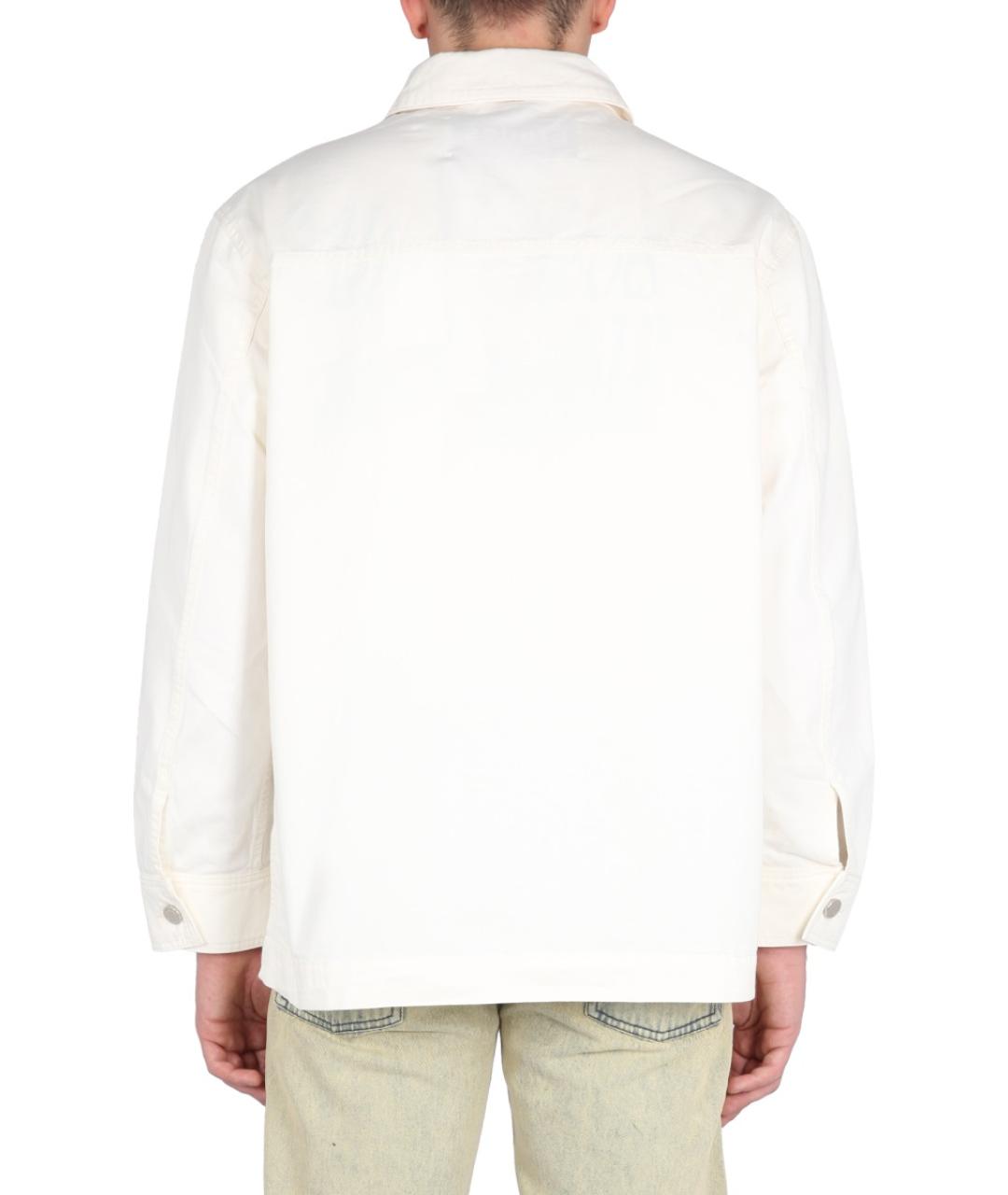 ETUDES Белая хлопковая куртка, фото 4