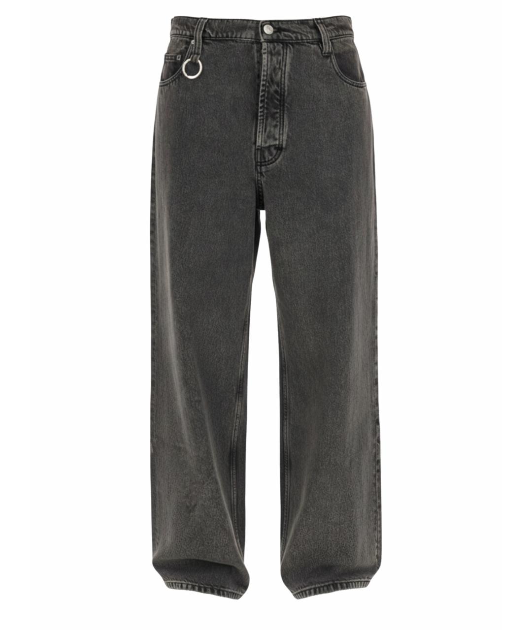 ETUDES Черные хлопковые повседневные брюки, фото 1