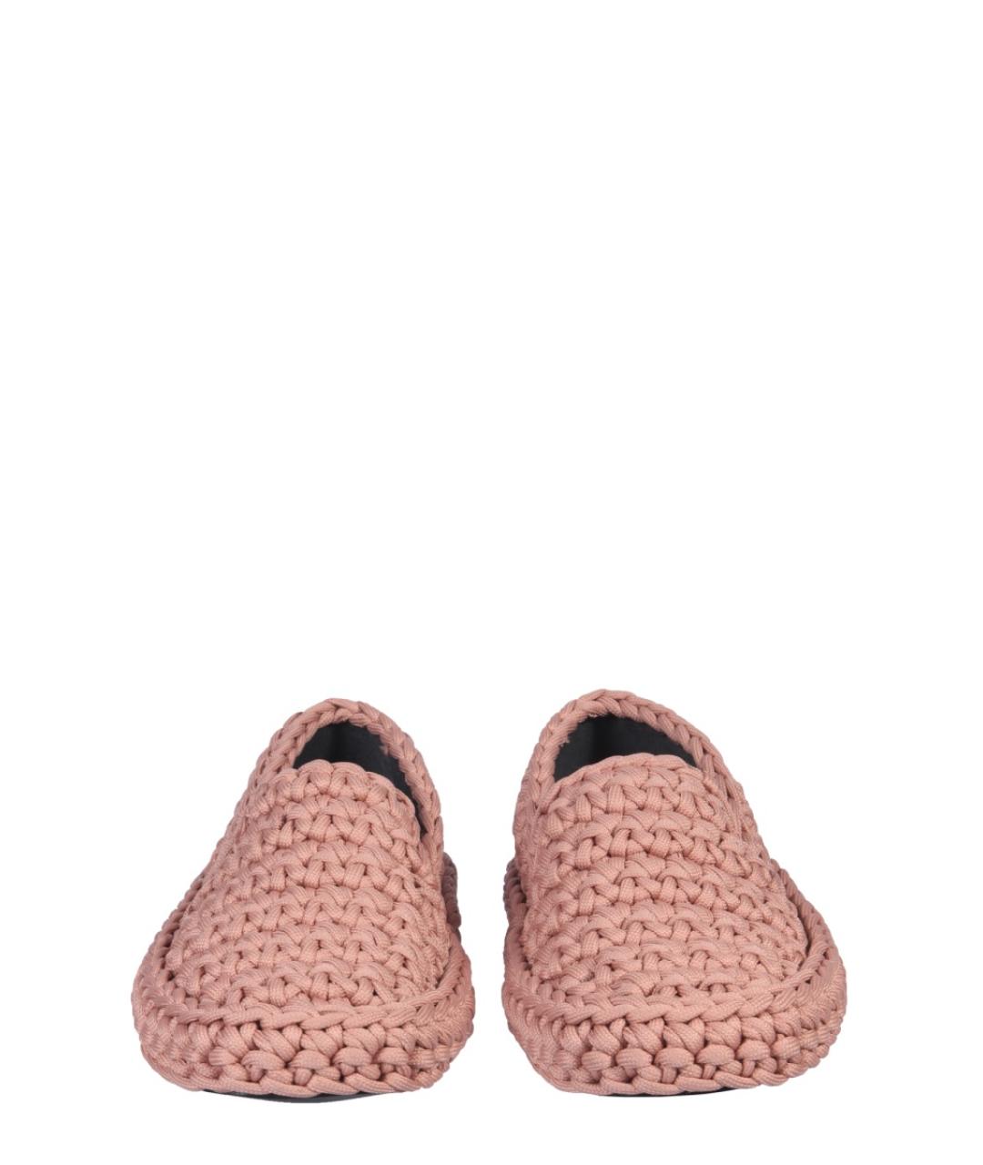 NO. 21 Розовые текстильные слипоны, фото 2