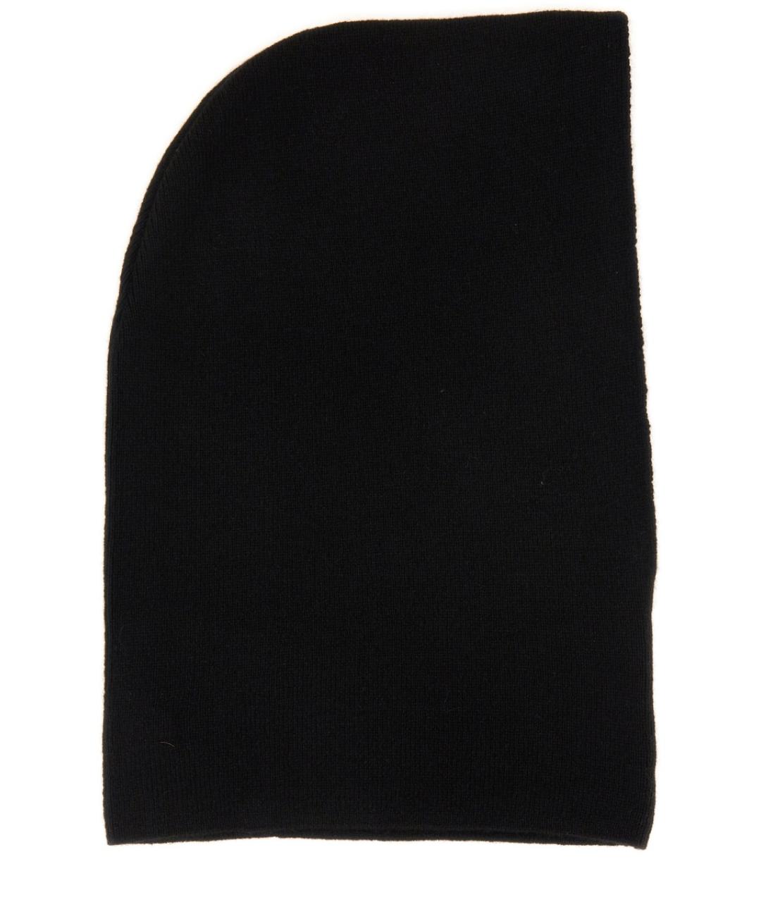 KIJIMA TAKAYUKI Черная кашемировая шапка, фото 1