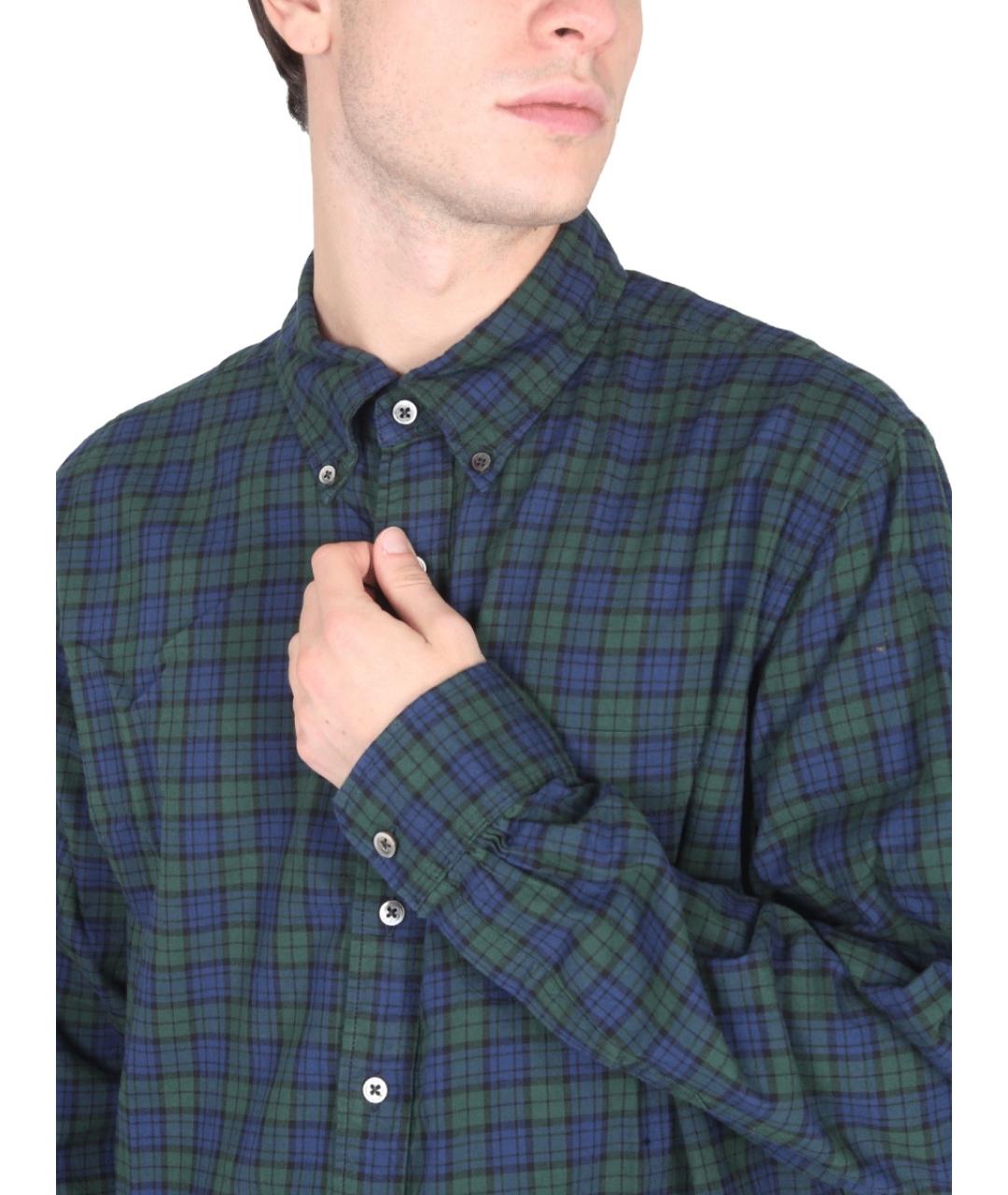 ENGINEERED GARMENTS Черная хлопковая кэжуал рубашка, фото 4