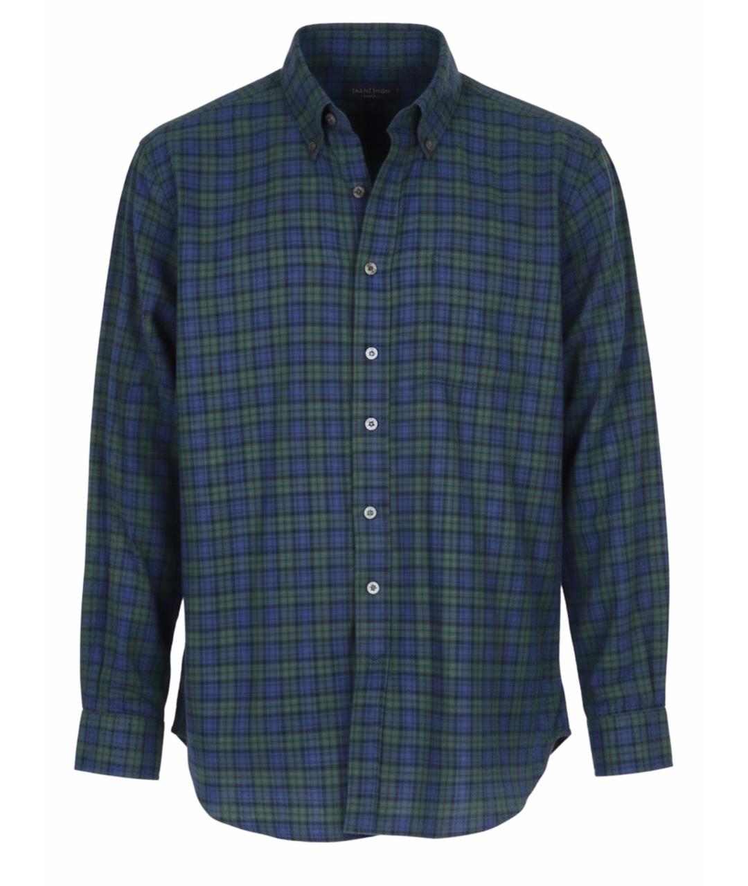 ENGINEERED GARMENTS Черная хлопковая кэжуал рубашка, фото 1