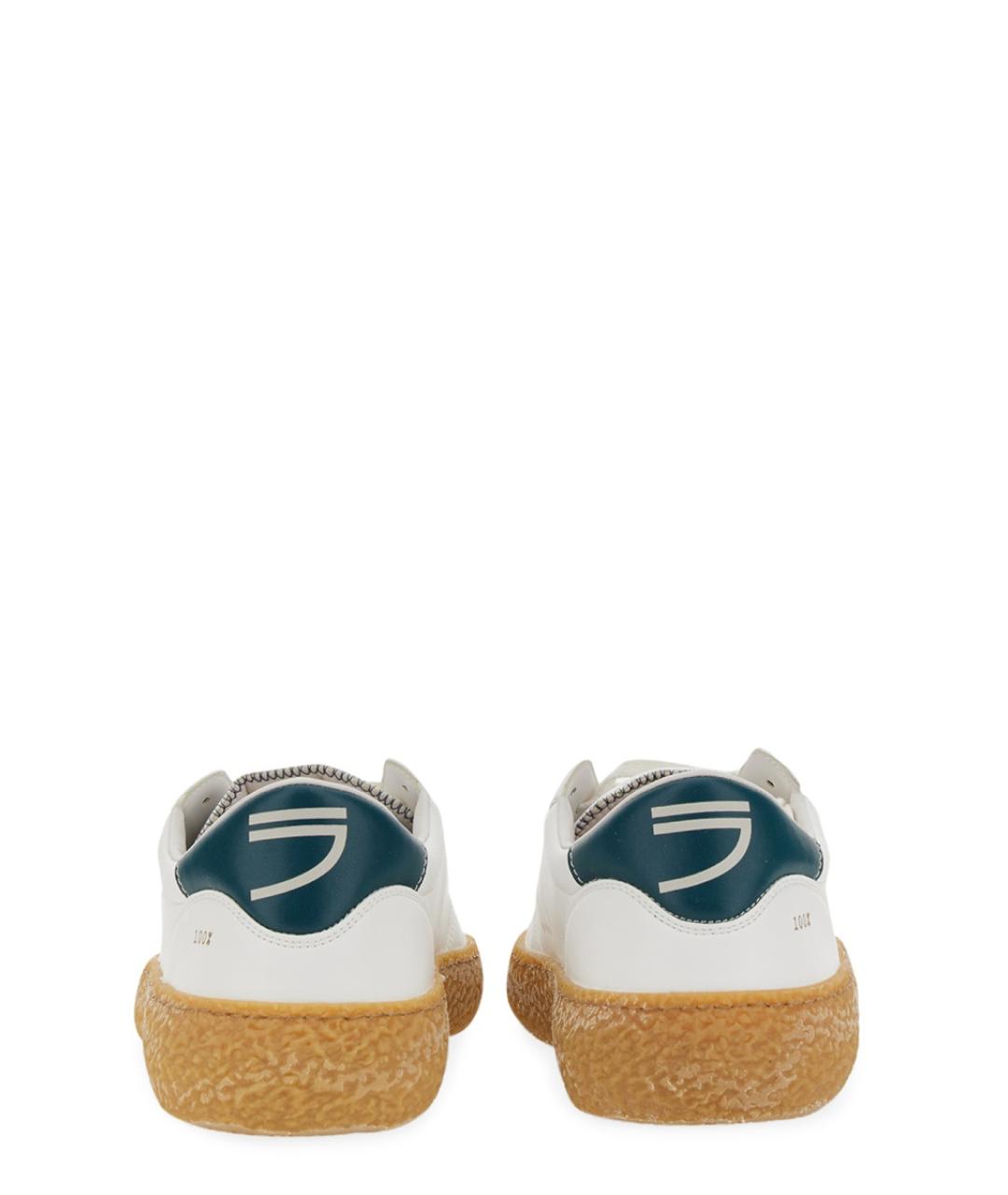 PURAAI Белые синтетические низкие кроссовки / кеды, фото 3