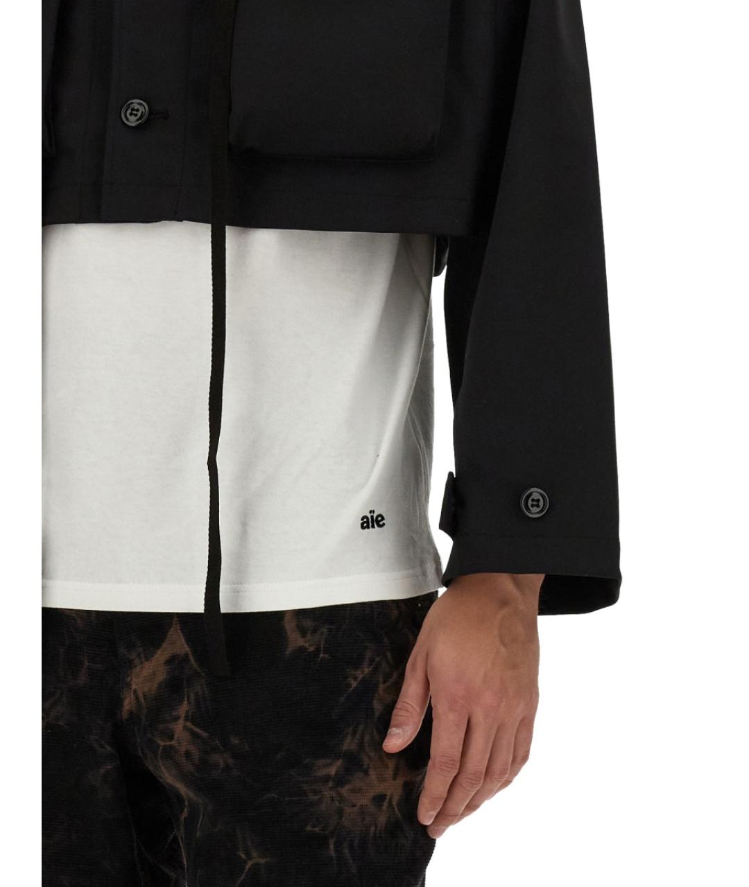 AIE Белая хлопковая футболка, фото 4