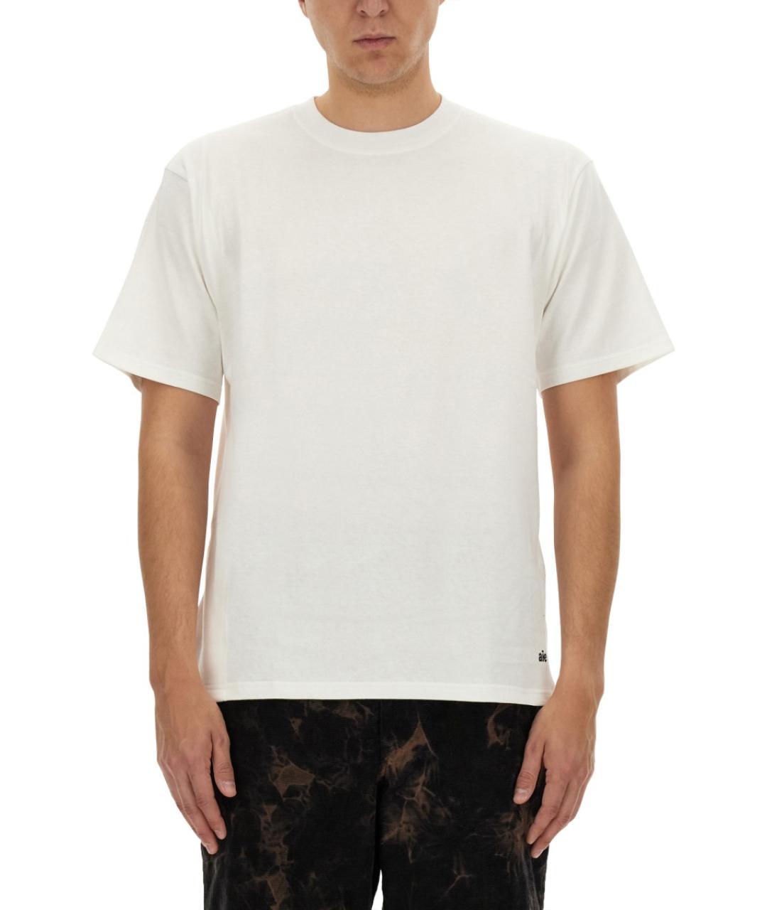 AIE Белая хлопковая футболка, фото 5