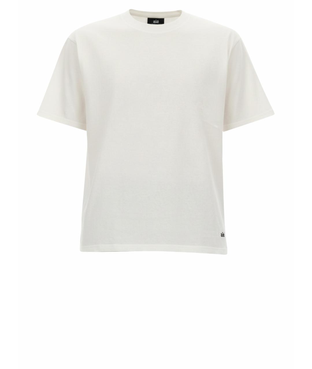 AIE Белая хлопковая футболка, фото 1