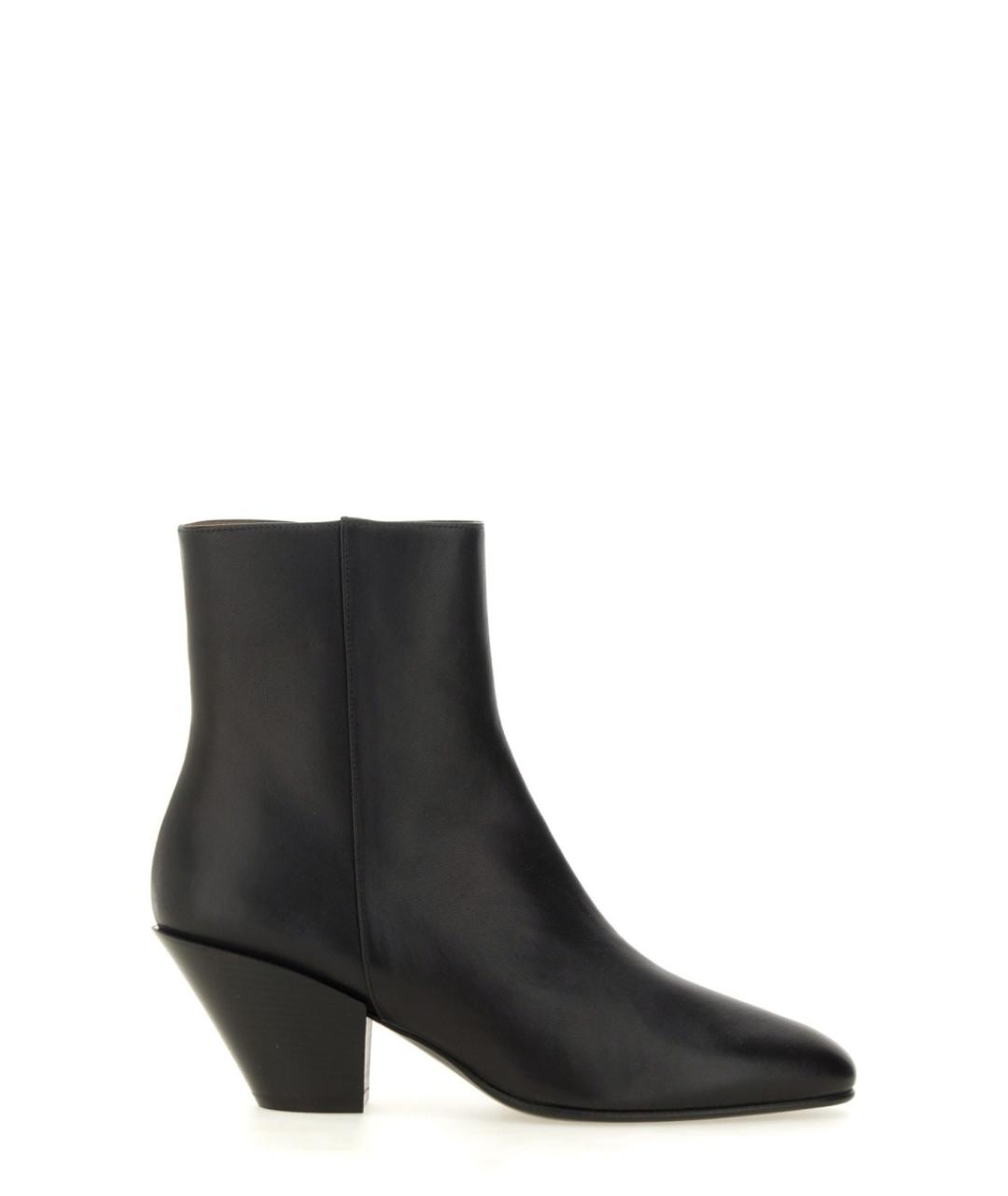 ROBERTO FESTA Черные кожаные ботинки, фото 1