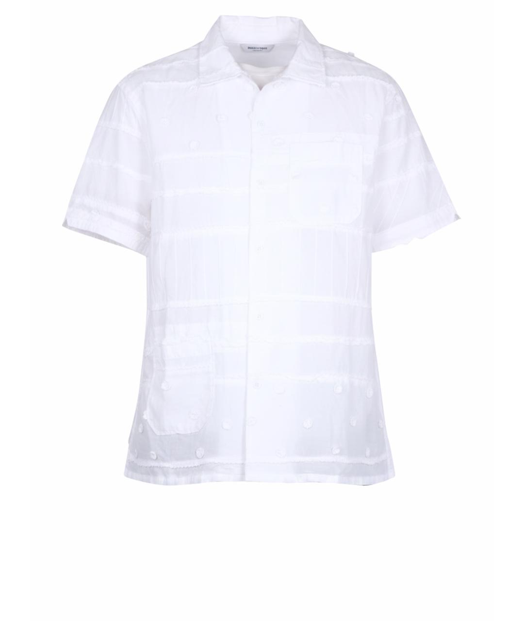 ENGINEERED GARMENTS Белая хлопковая кэжуал рубашка, фото 1