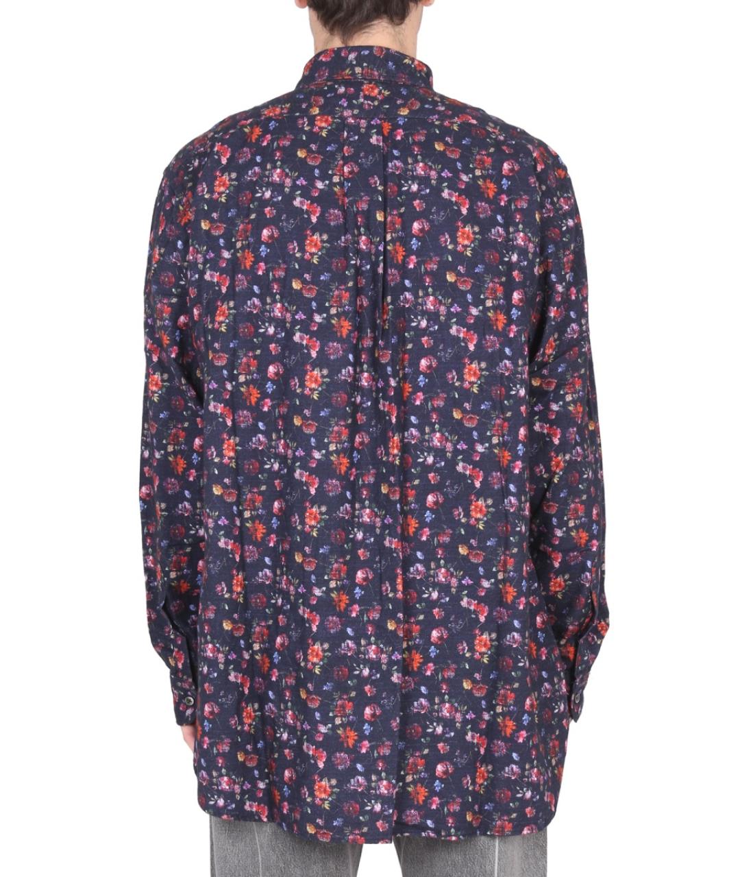 ENGINEERED GARMENTS Синяя хлопковая кэжуал рубашка, фото 4