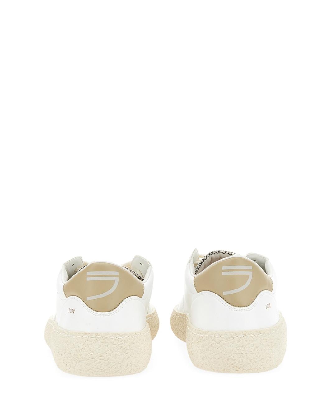 PURAAI Белые низкие кроссовки / кеды из искусственной кожи, фото 3