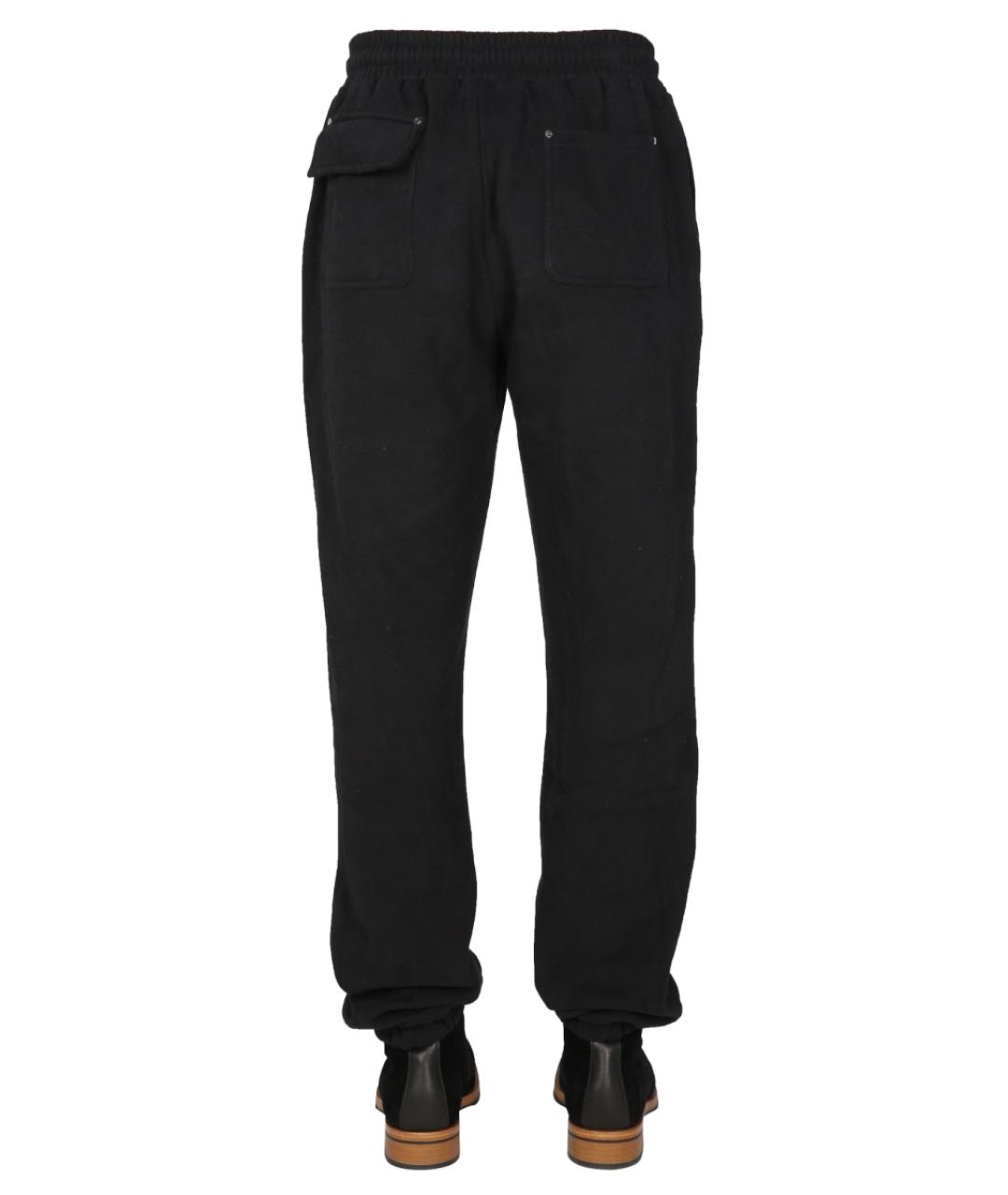 MOUTY Черные хлопковые повседневные брюки, фото 4