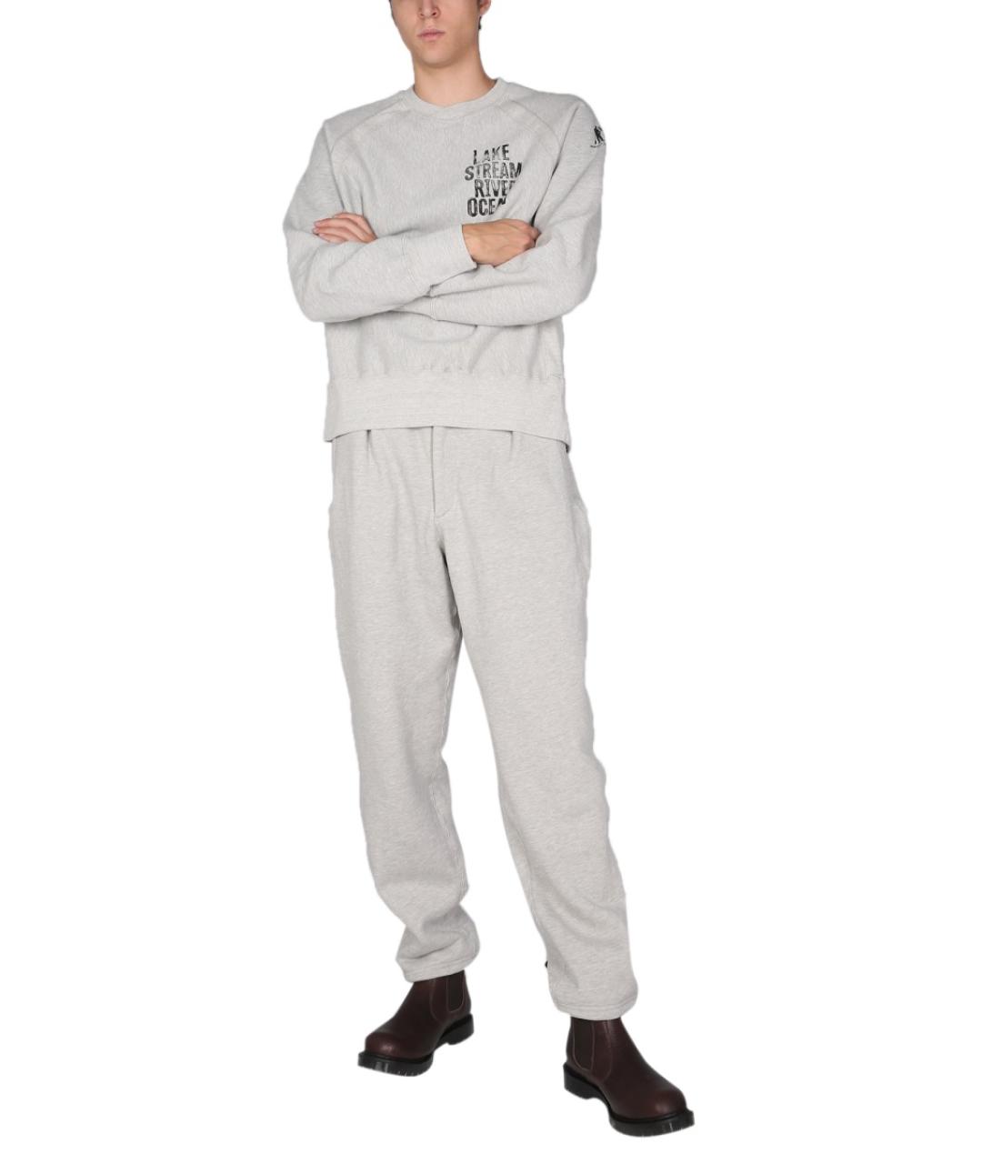 ENGINEERED GARMENTS Серые хлопковые повседневные брюки, фото 2