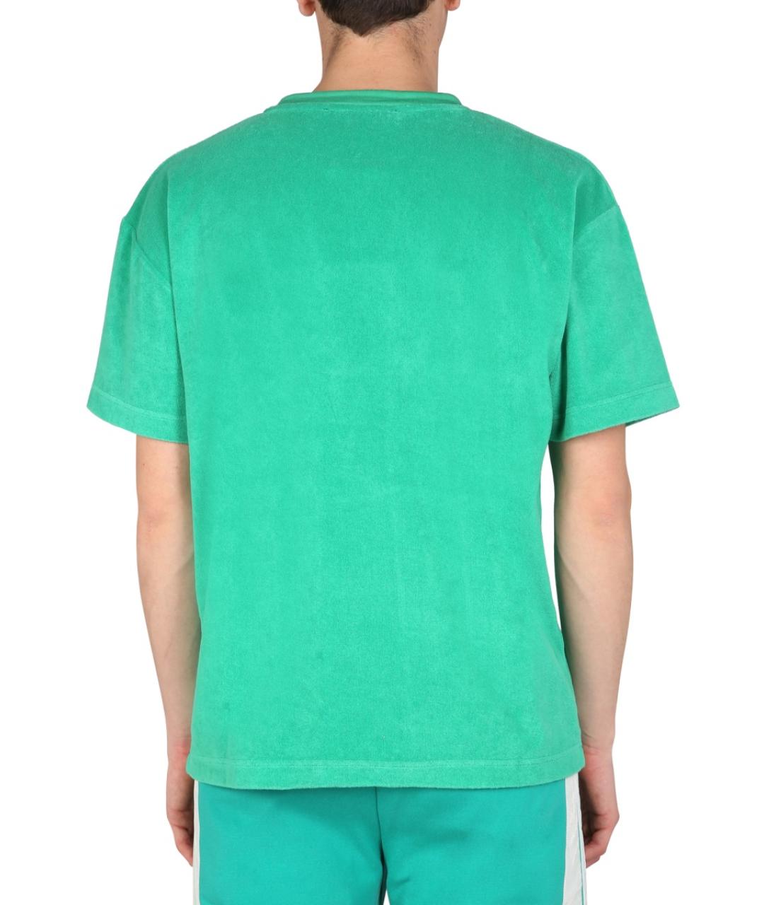 MOUTY Зеленая хлопковая футболка, фото 3