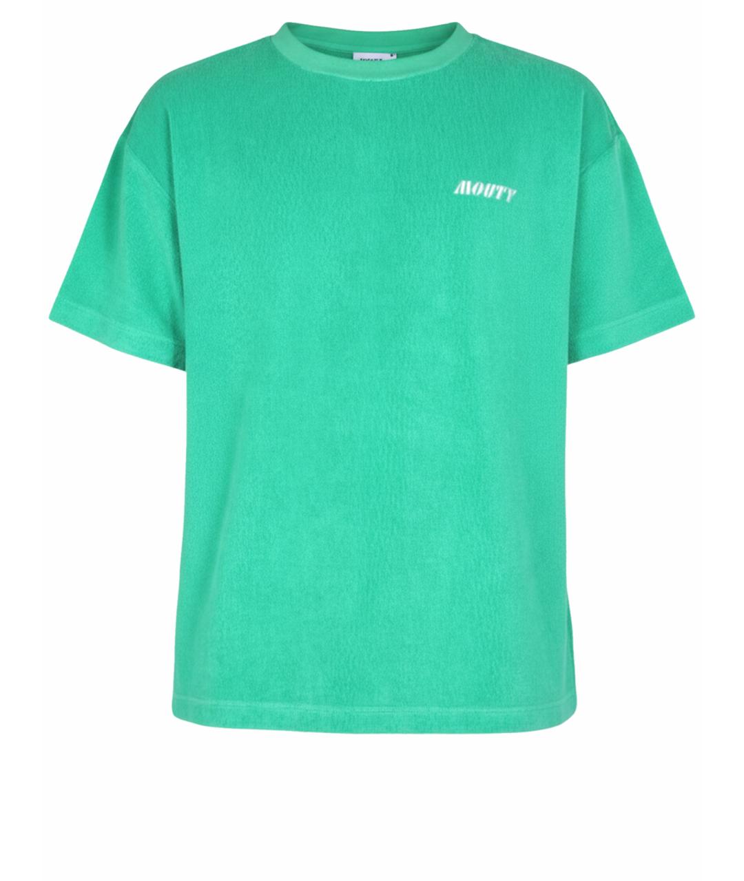 MOUTY Зеленая хлопковая футболка, фото 1