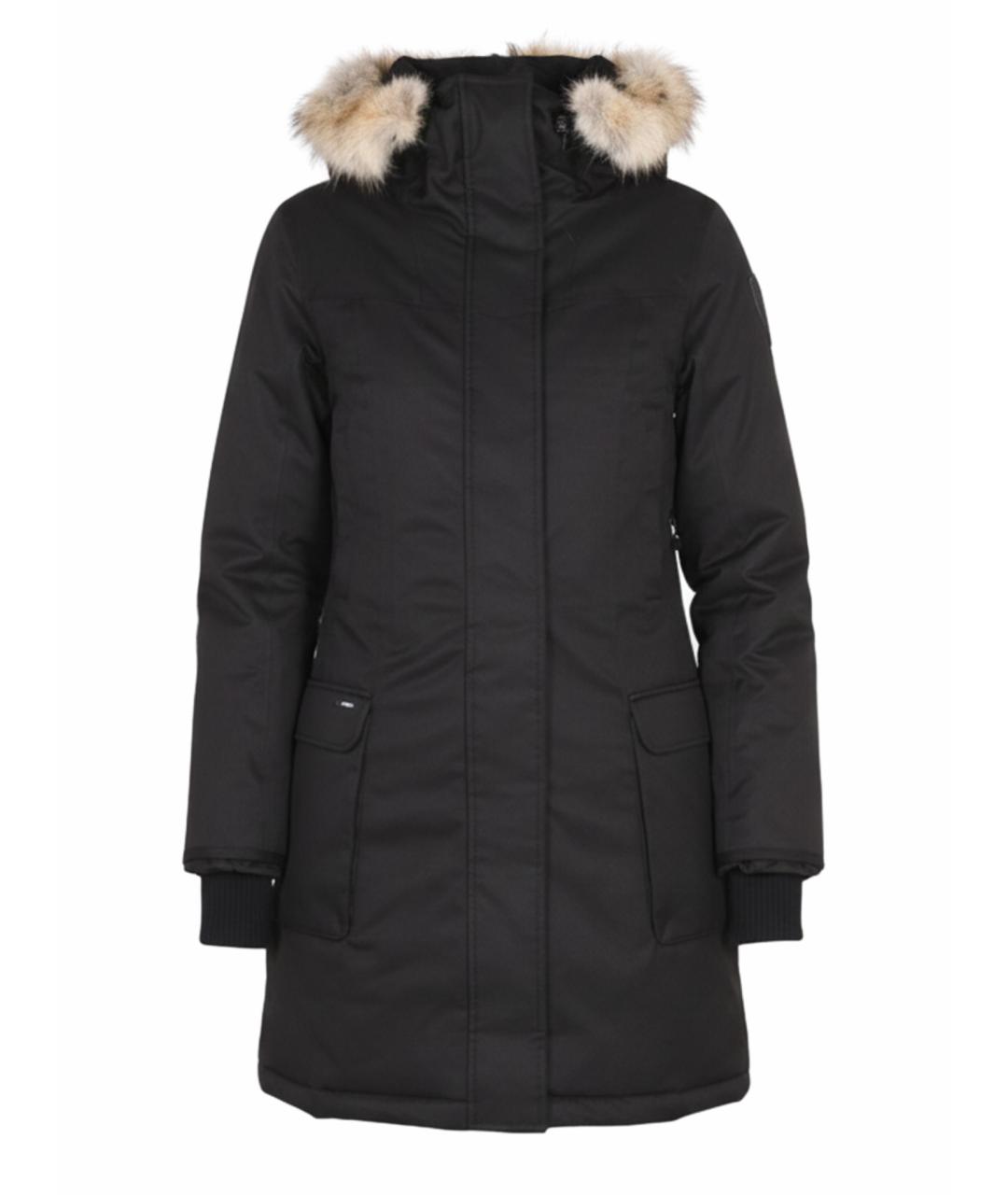 NOBIS Черная полиэстеровая парка, фото 1