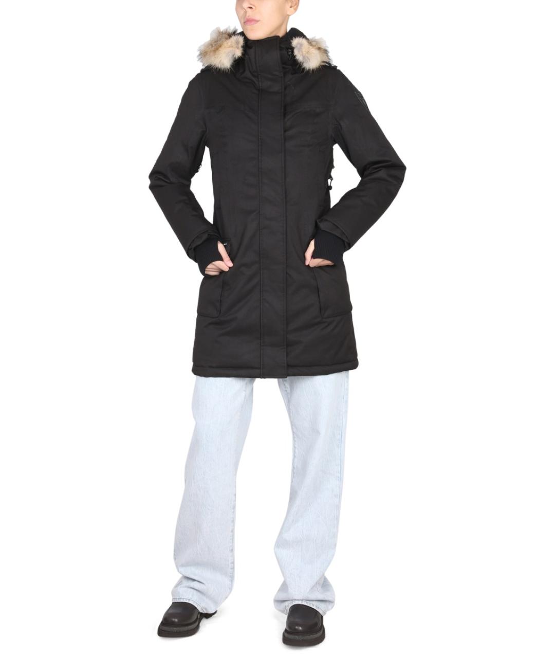 NOBIS Черная полиэстеровая парка, фото 2