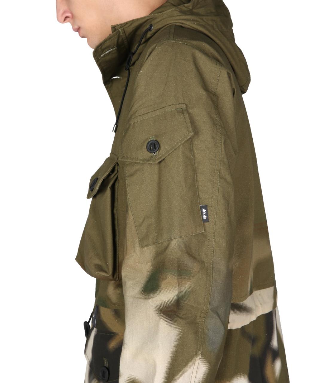 ARKAIR Зеленая хлопковая куртка, фото 5