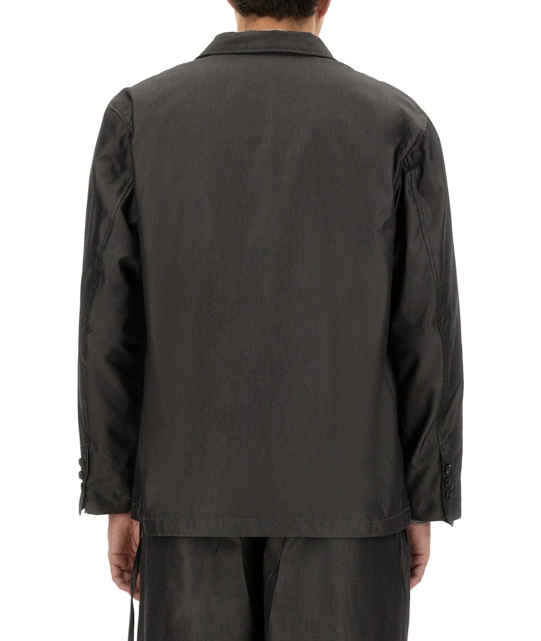 AIE Серый хлопковый пиджак, фото 3