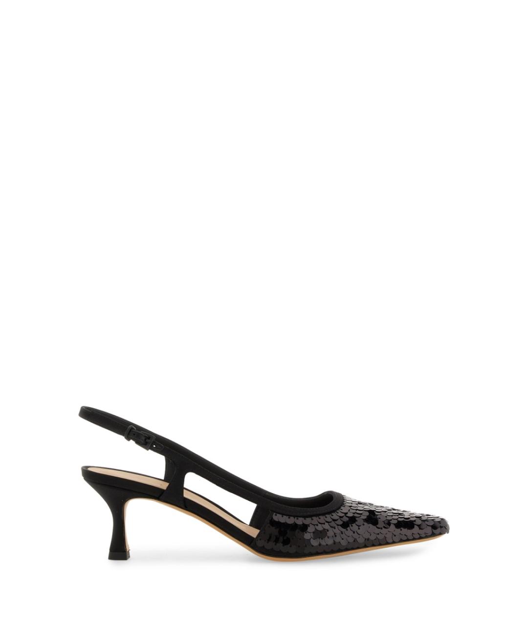 ROBERTO FESTA Черные текстильные туфли, фото 1