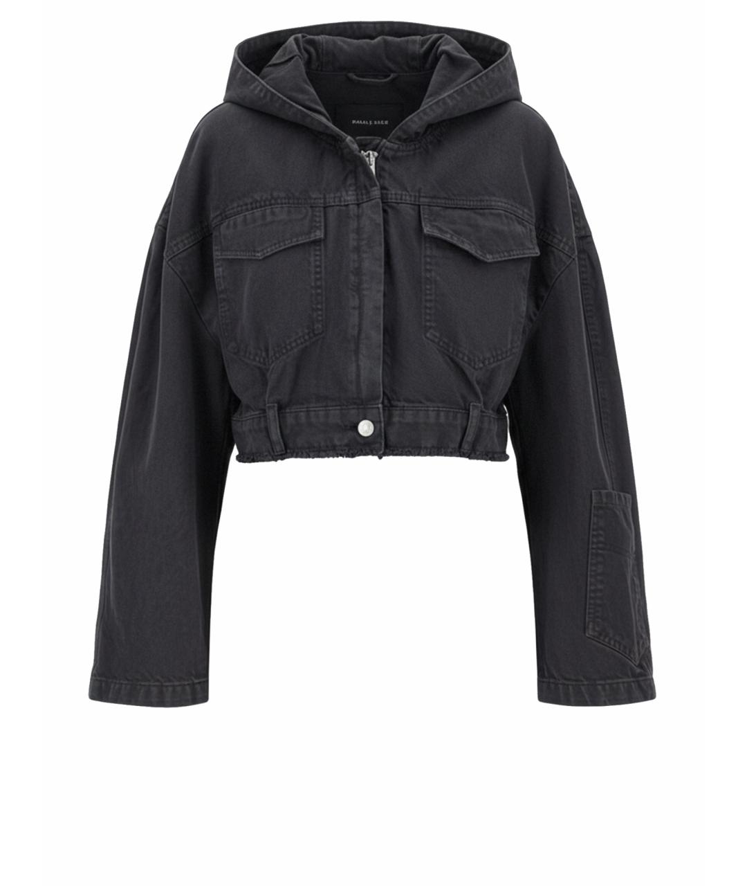 MOSCHINO JEANS Черная хлопковая куртка, фото 1