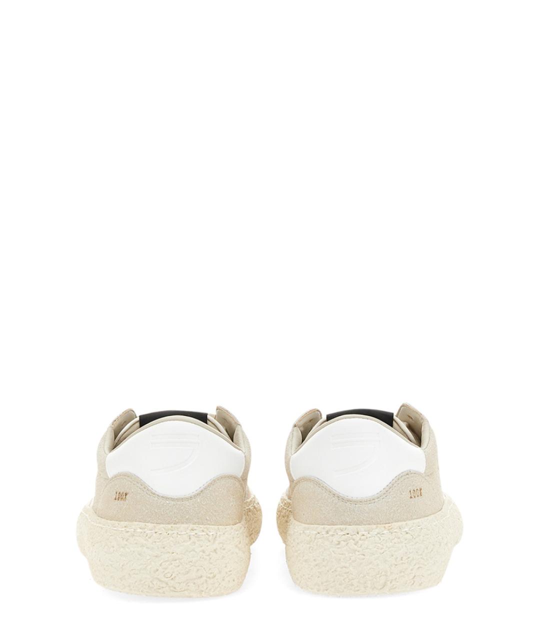 PURAAI Бежевые кеды из искусственной кожи, фото 3