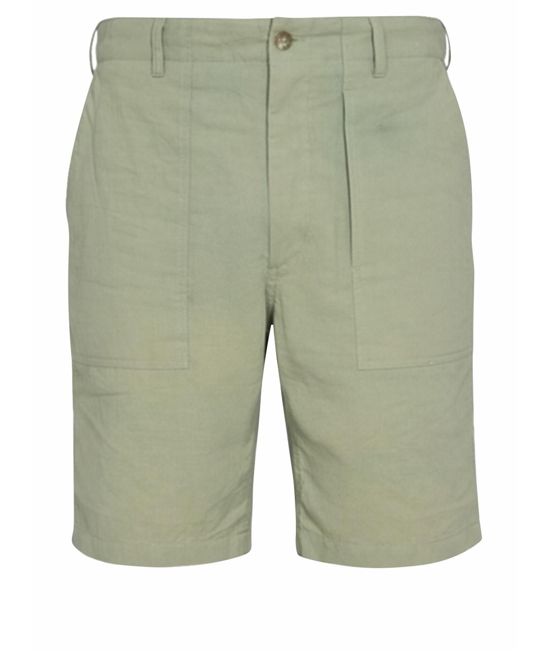 ENGINEERED GARMENTS Зеленые хлопковые шорты, фото 1