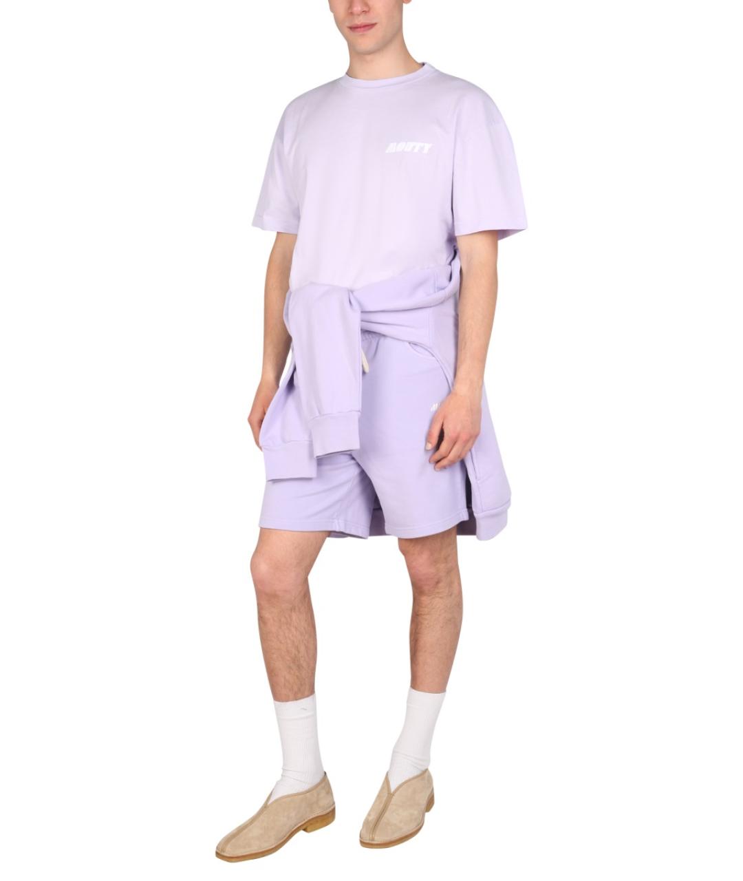 MOUTY Фиолетовые хлопковые шорты, фото 2