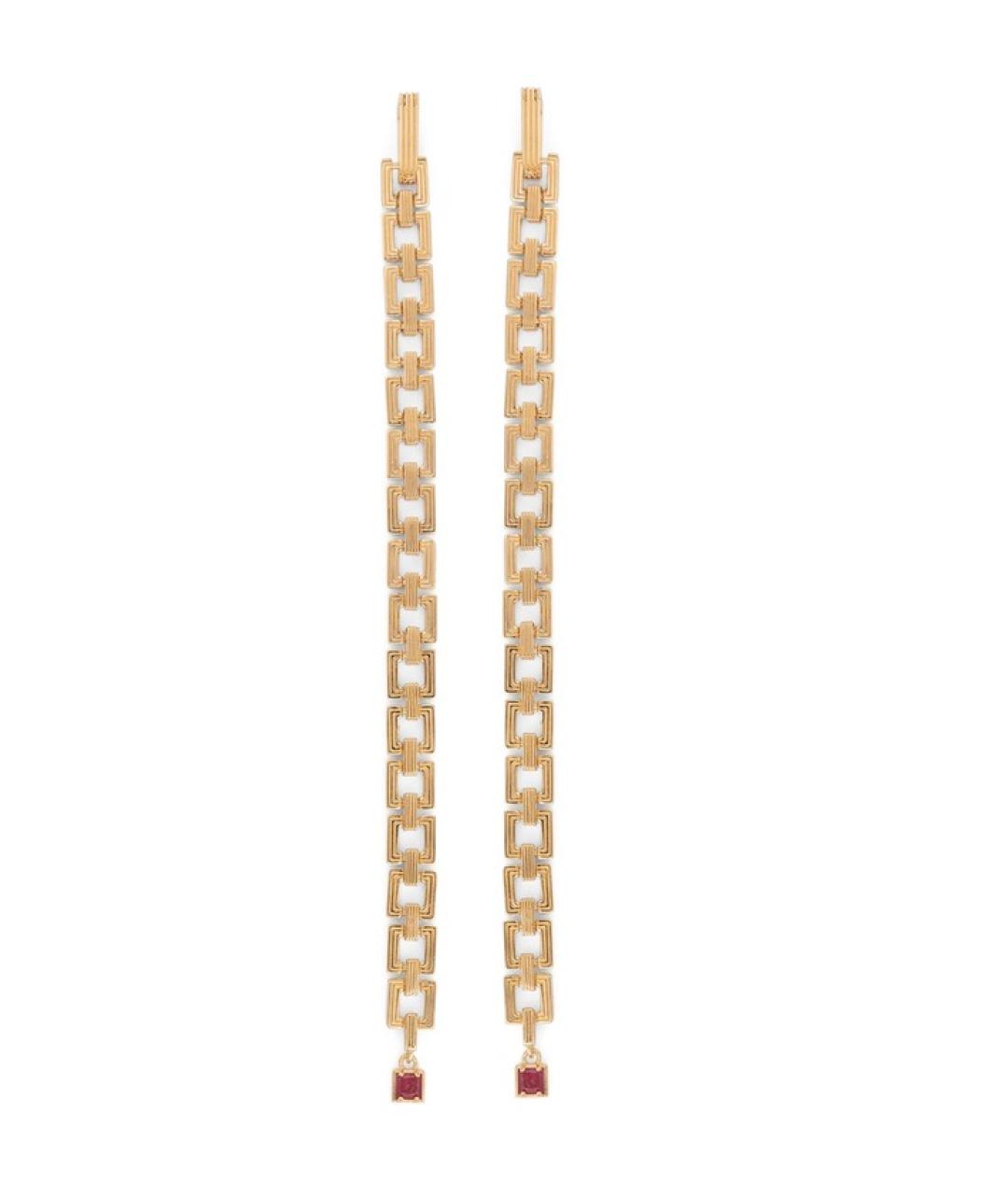 IVI Золотые серебряные серьги, фото 1