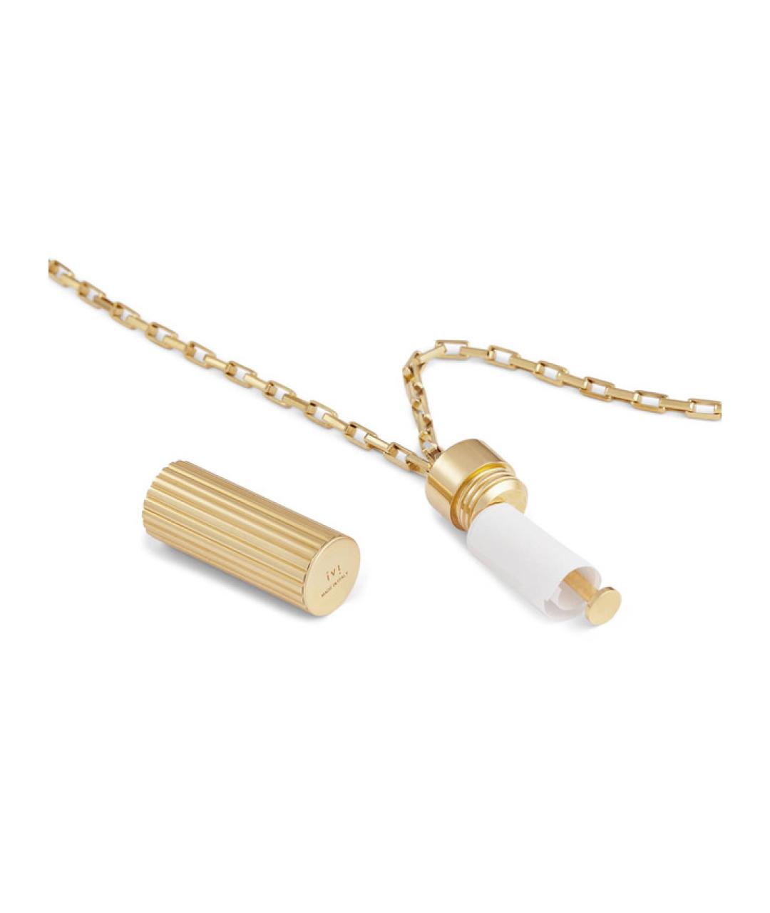 IVI Золотое латунное колье, фото 2