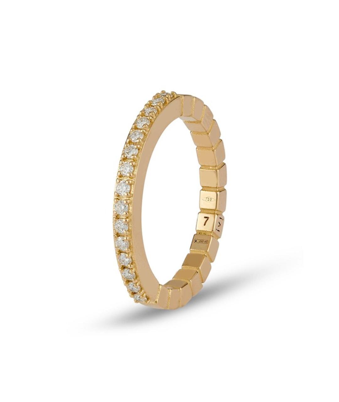 IVI Золотое серебряное кольцо, фото 3