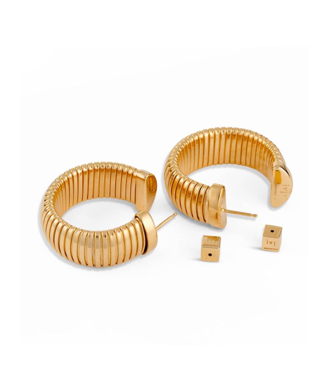 IVI Золотые серебряные серьги, фото 2