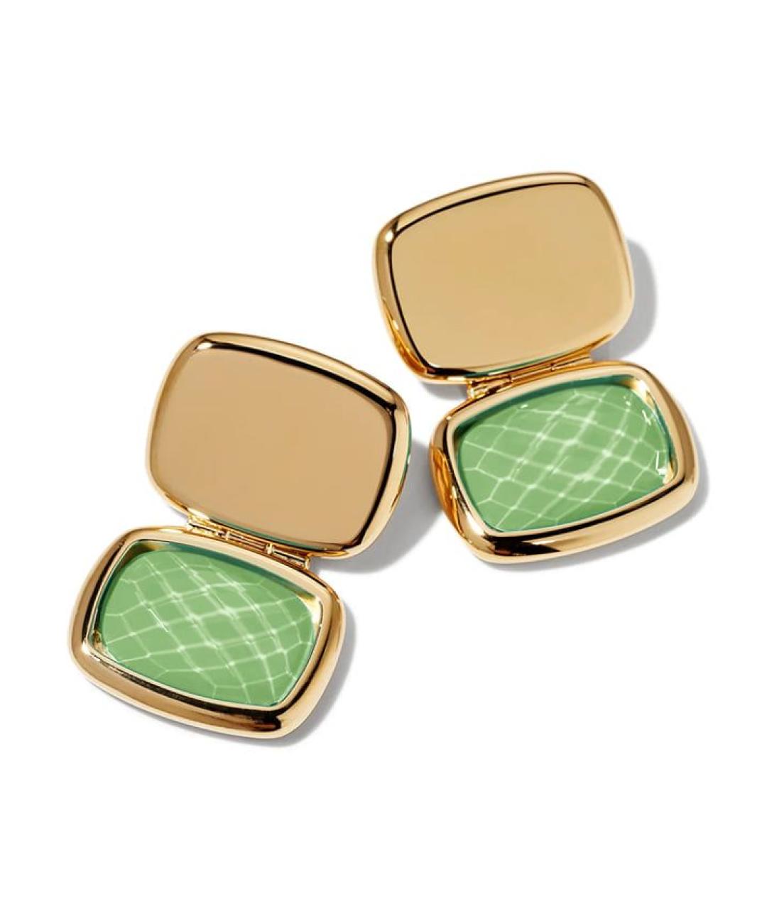 IVI Золотые серебряные серьги, фото 2