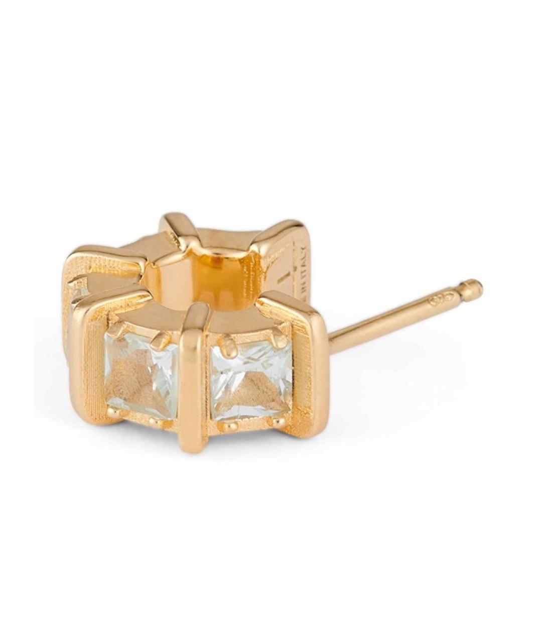 IVI Золотые серебряные серьги, фото 2