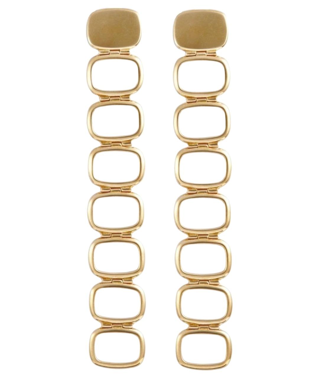 IVI Золотые серебряные серьги, фото 1